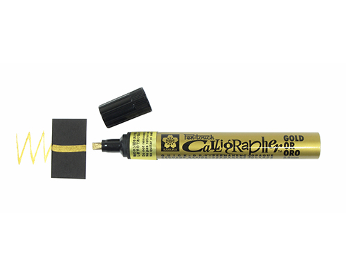 Sakura Pentouch Calligraphy Marker - Medium Tip - Gold