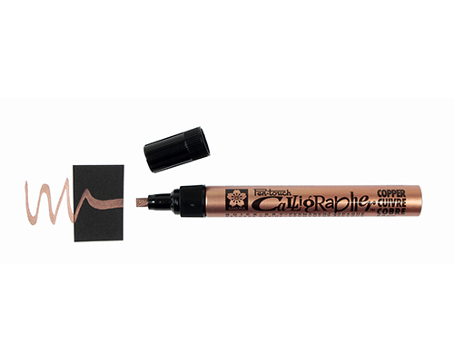 Sakura Pentouch Calligraphy Marker - Medium Tip - Copper