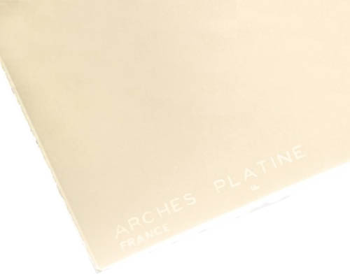 Arches Platine Sheet – Hot Pressed – 310gsm – White – 22 x 30 in.
