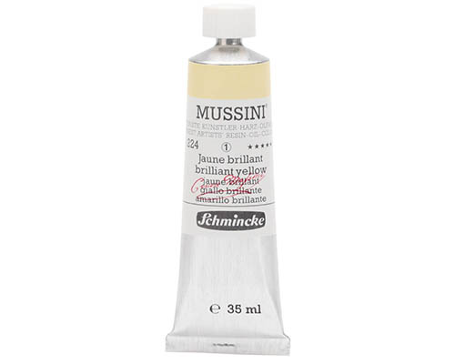 Schmincke Mussini Artists' Oil Colour - 35mL - Brilliant Yellow