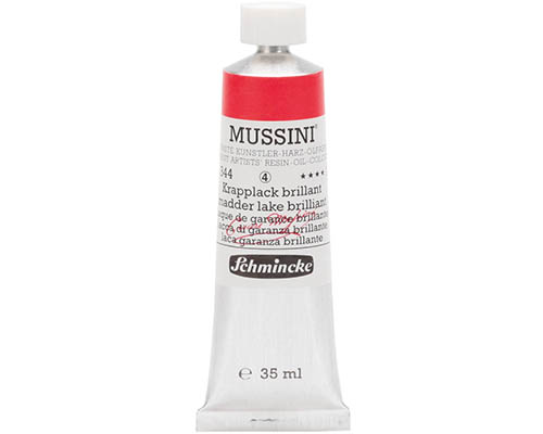 Schmincke Mussini Artists' Oil Colour - 35mL - Madder Lake Brill