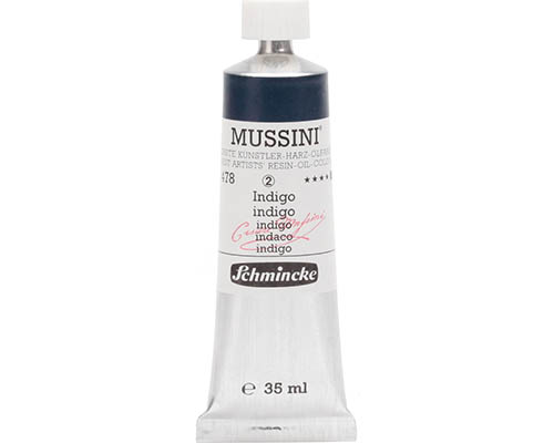 Schmincke Mussini Artists' Oil Colour - 35mL - Indigo