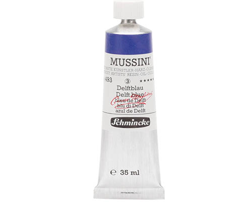 Schmincke Mussini Artists' Oil Colour - 35mL - Delft Blue