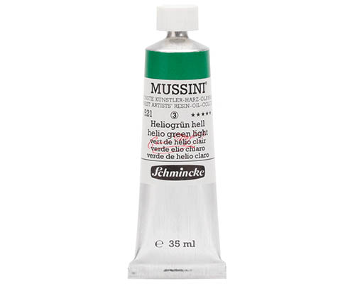 Schmincke Mussini Artists' Oil Colour - 35mL - Helio Green Light