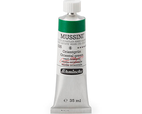 Schmincke Mussini Artists' Oil Colour - 35mL - Oriental Green