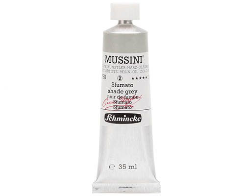 Schmincke Mussini Artists' Oil Colour - 35mL - Shade Grey