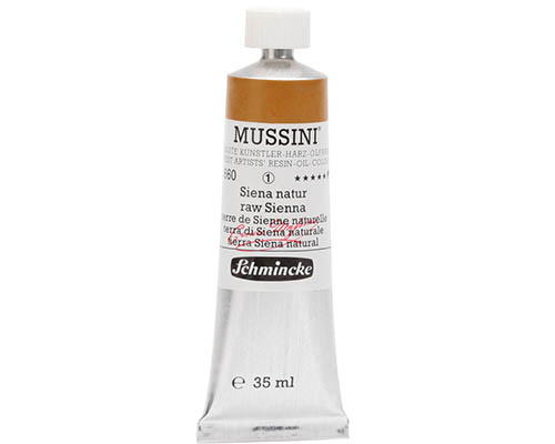 Schmincke Mussini Artists' Oil Colour - 35mL - Raw Sienna