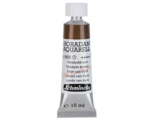 Schmincke Horadam Watercolour  15mL  Vandyke Brown