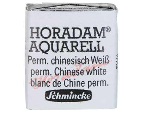 Schmincke Horadam Watercolour – Half Pan – Permanent Chinese White