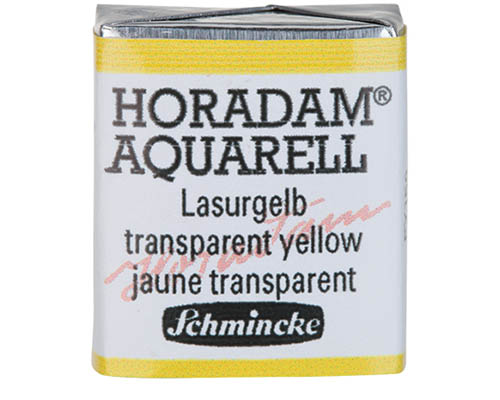 Schmincke Horadam Watercolour – Half Pan – Transparent Yellow