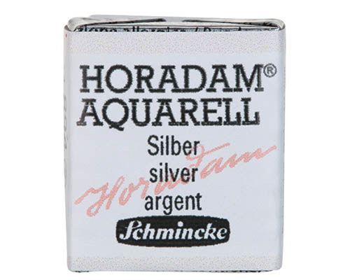 Schmincke Horadam Watercolour  Half Pan  Silver