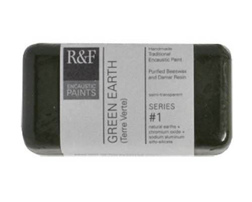 R&F Encaustic  40mL  Green Earth