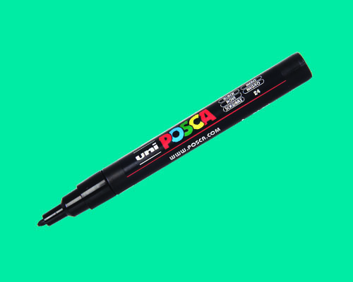 POSCA paint marker  PC-3M  Fine Tip  Emerald Green