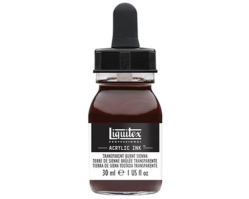 Liquitex Professional Acrylic Ink!  30mL  Transparent Burnt Sienna