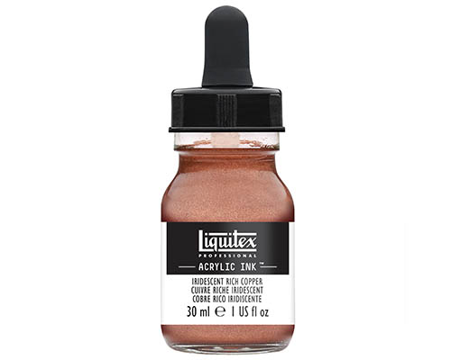 Liquitex Professional Acrylic Ink!  30mL  Iridescent Rich Copper