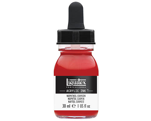 Liquitex Professional Acrylic Ink!  30mL  Naphthol Crimson