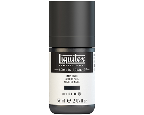 Liquitex Professional Acrylic Gouache  59mL  Mars Black