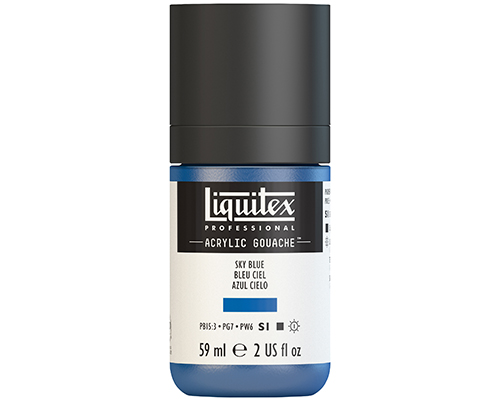 Liquitex Professional Acrylic Gouache  59mL  Sky Blue