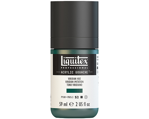 Liquitex Professional Acrylic Gouache  59mL  Viridian Hue