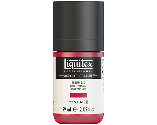 Liquitex Professional Acrylic Gouache  59mL  Primary Red