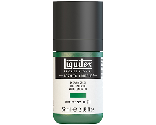 Liquitex Professional Acrylic Gouache  59mL  Emerald Green