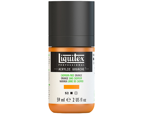 Liquitex Professional Acrylic Gouache  59mL  Cadmium Free Orange