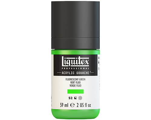 Liquitex Professional Acrylic Gouache  59mL  Fluorescent Green