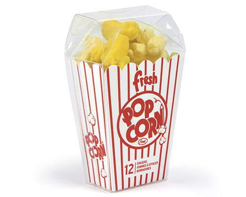 Fred & Friends – Popcorn Eraser 12-pack
