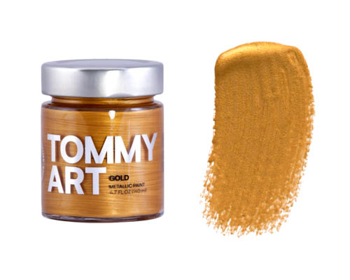 Tommy Art  Metallic Gold Paint  140mL