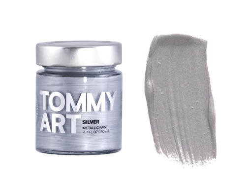 Tommy Art  Metallic Silver  140mL