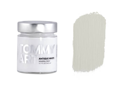 Tommy Art Mineral Paint – 140mL – Antique White