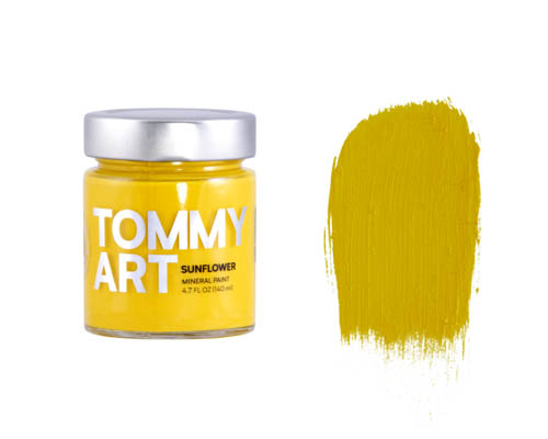 Tommy Art Mineral Paint – 140mL – Sunflower