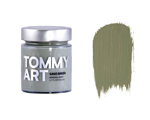 Tommy Art Mineral Paint – 140mL – Sage Green