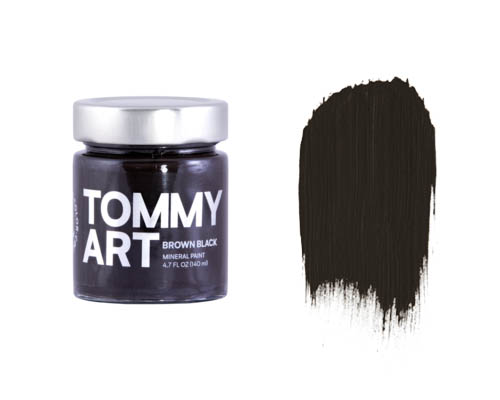 Tommy Art Mineral Paint – 140mL – Brown Black