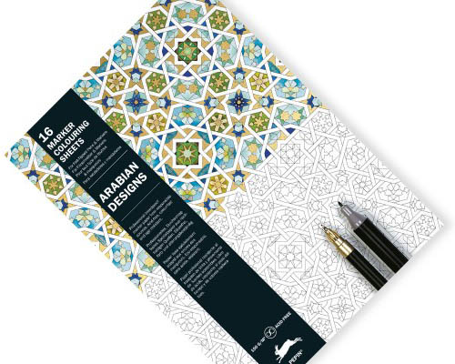 Pepin Marker Colouring Book – Arabian