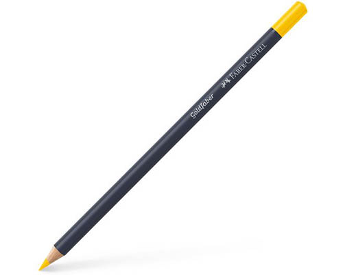 Goldfaber Coloured Pencil  108  Dark Cadmium Yellow