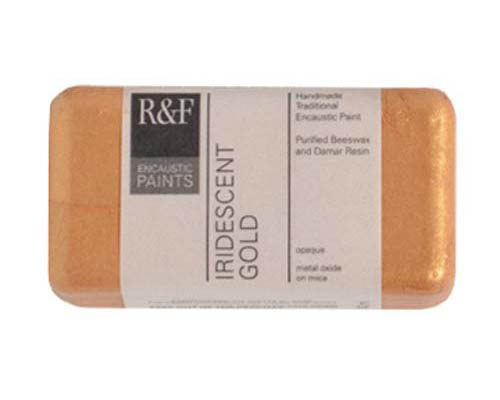 R&F Encaustic  40mL  Iridescent Gold