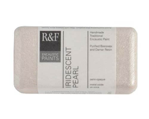 R&F Encaustic  40mL  Iridescent Pearl