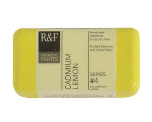 R&F Encaustic  40mL  Cadmium Lemon