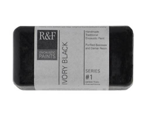 R&F Encaustic – 40mL – Ivory Black