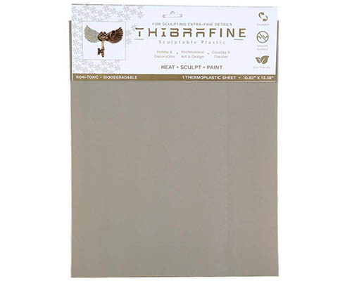 Thibra Fine – Biodegradable Thermoplastic Sheet – 10.8 x 13.4 in.