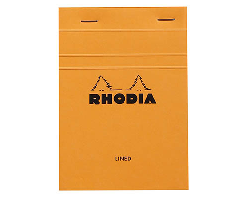 Rhodia Pad – Classic Orange – Lined – 4.1 x 5.8 in.
