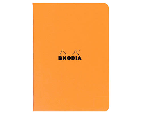 Rhodia Notebook – Classic Orange – Lined – 8.3 x 11.7 in.