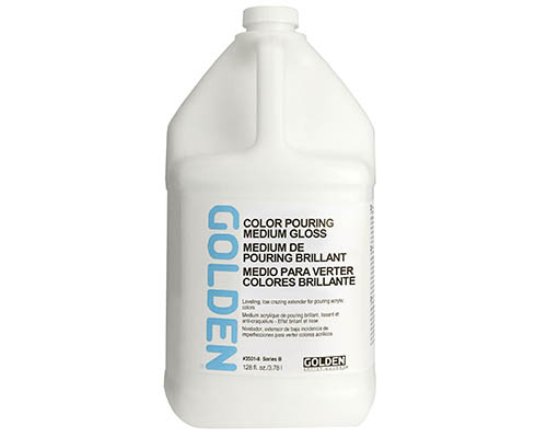 Golden Color Pouring Medium  Gloss  128oz ( 1 Gallon)