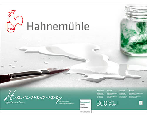 Hahnemühle Harmony Watercolour Pad – Cold Press – 8 x 11 in.