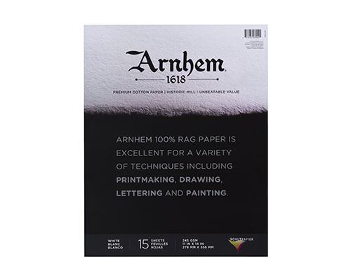 Arnhem 1618 Pad – 15 Sheets – 11 x 14 in.
