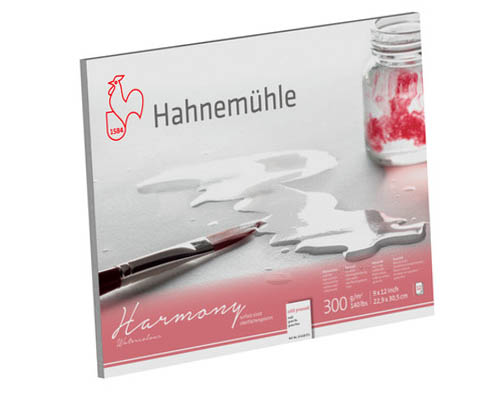 Hahnemühle Harmony Watercolour Block  – Cold Pressed –  9 x 12 in.