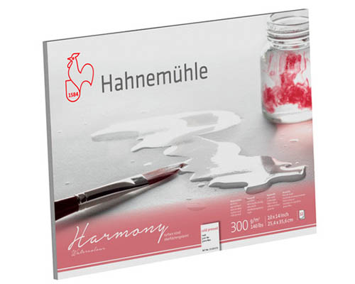 Hahnemühle Harmony Watercolour Block  – Cold Pressed – 10 x 14 in.