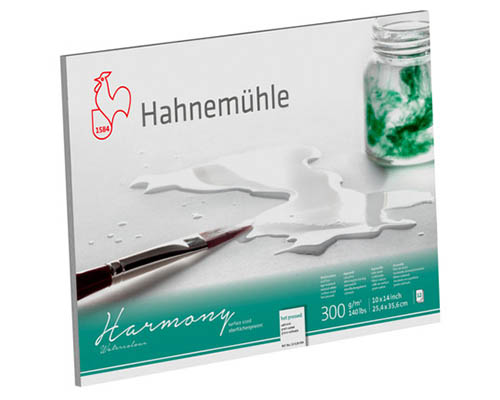 Hahnemühle Harmony Watercolour Block – Hot Press – 10 x 14 in.