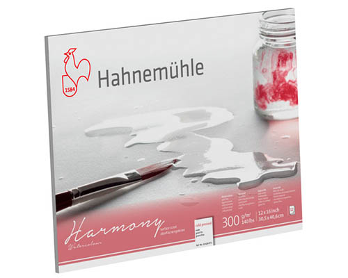 Hahnemühle Harmony Watercolour Block – Cold Pressed – 12 x 16 in.